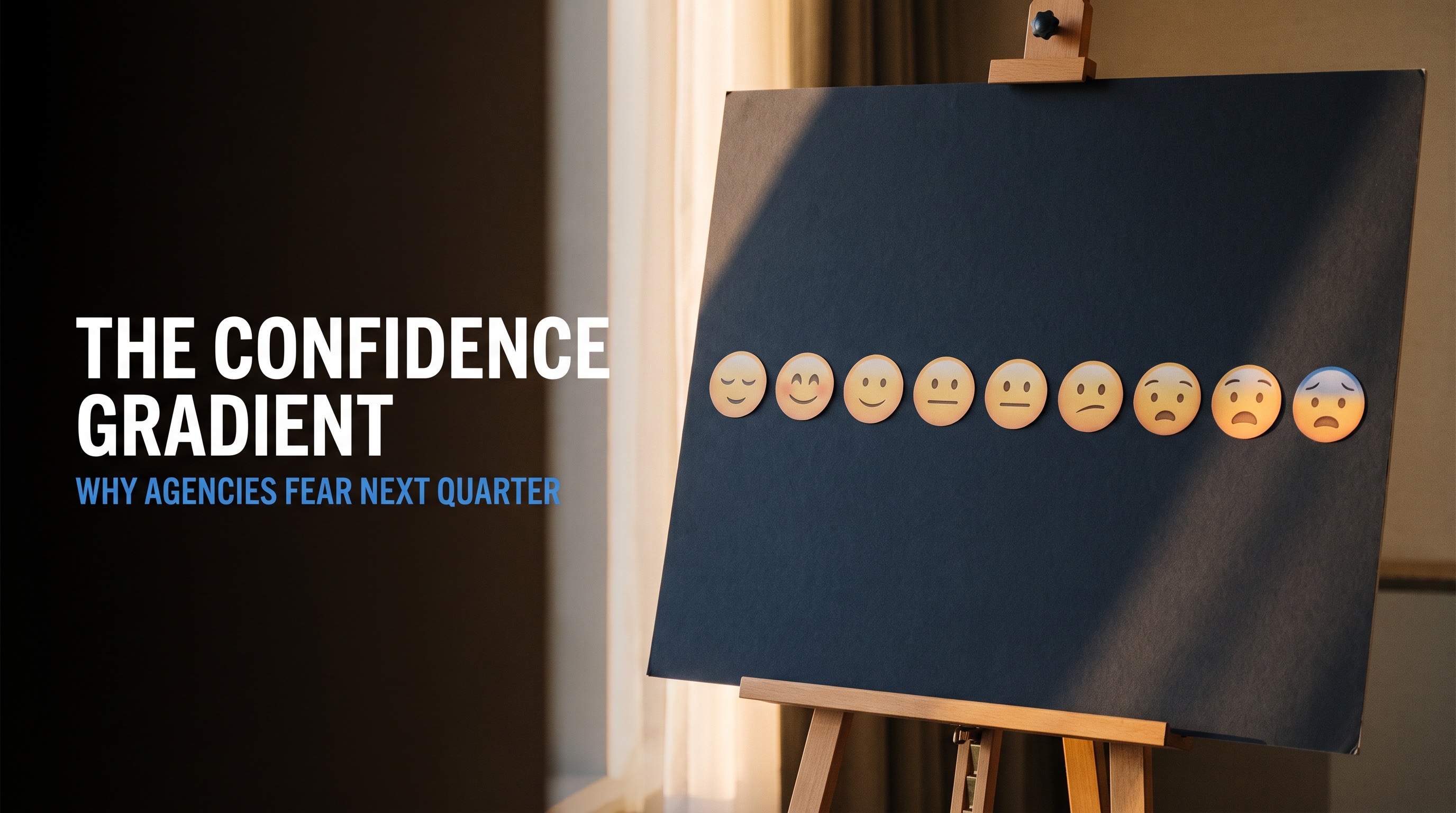 The Confidence Gradient: Why Agency Owners Trust Last Month but Fear Next Quarter.
