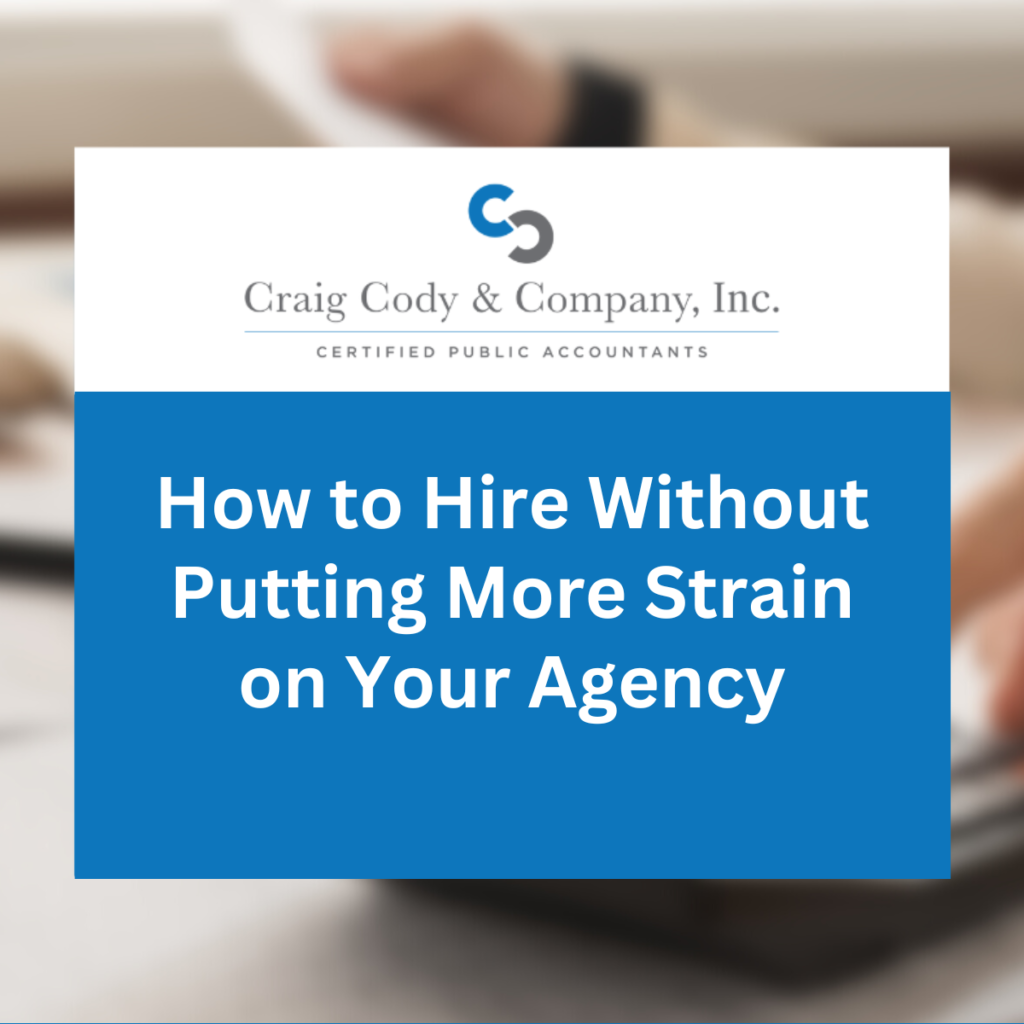 How to Hire Without Putting More Strain on Your Agency