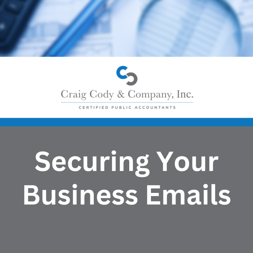 Securing Your Business Emails