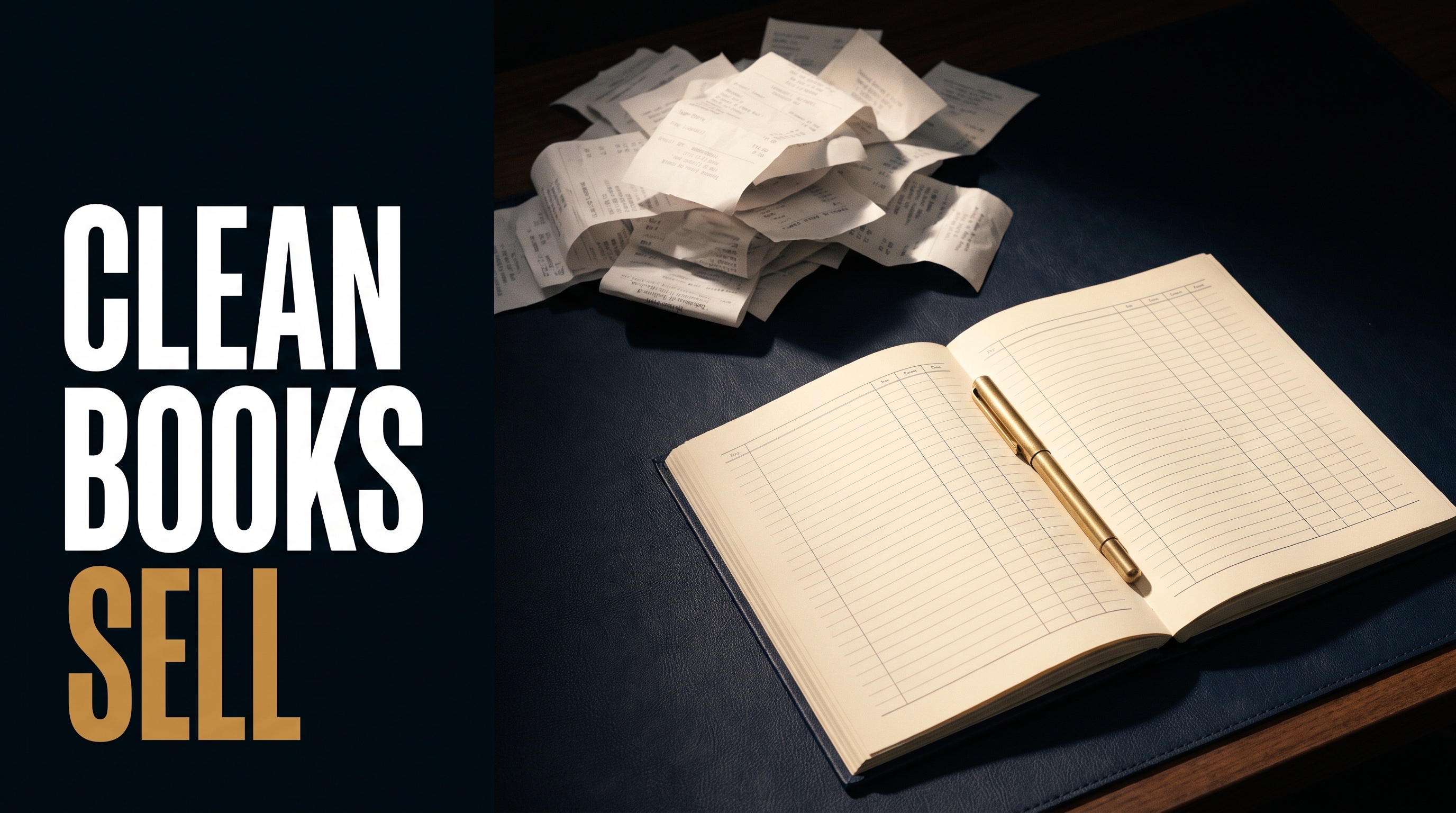 Clean Books Sell Agencies. Messy Ones Get Discounted.