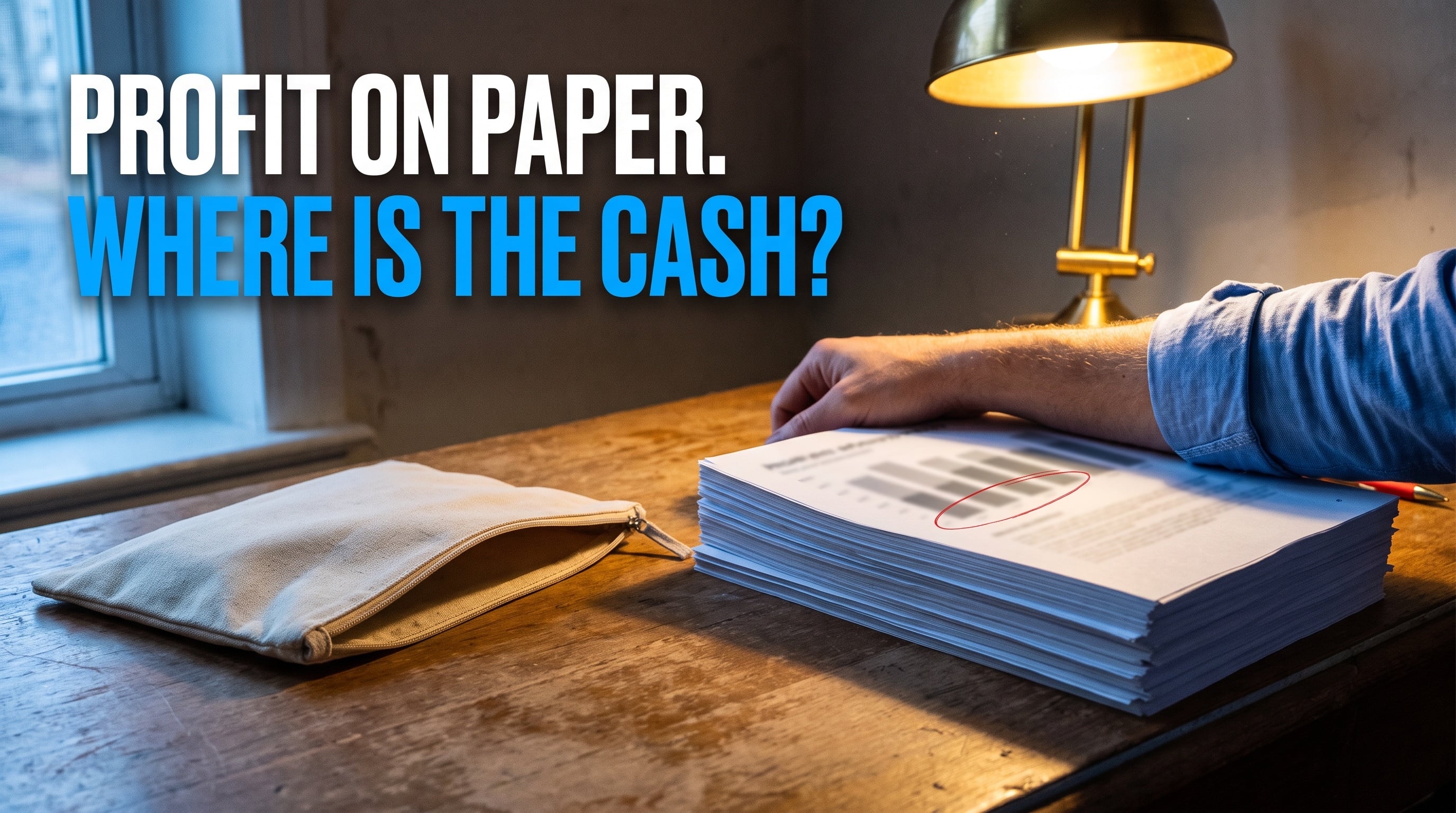 Your Agency Made a Profit. Did It Make the Cash? How a Buyer Checks Cash Conversion.