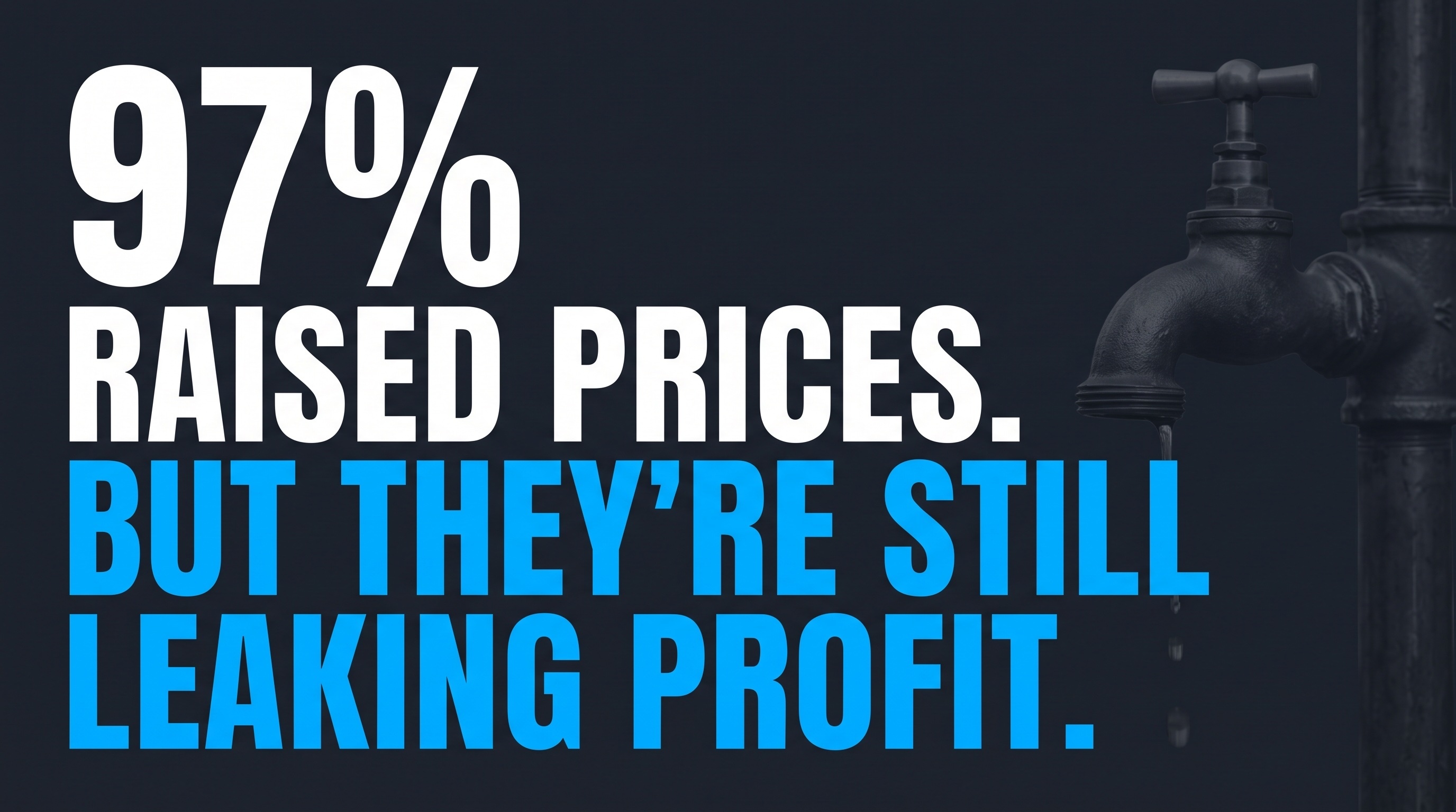 Your Agency Is Leaking Revenue. Plugging the Leak Is Only Half the Job!